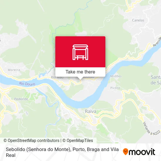 Sebolido (Senhora do Monte) map