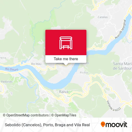 Sebolido (Cancelos) map