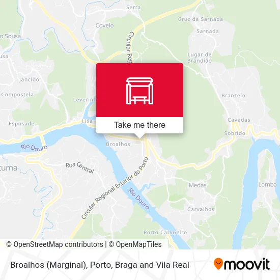 Broalhos (Marginal) map