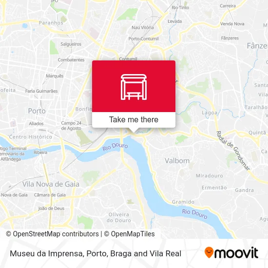 Museu da Imprensa map