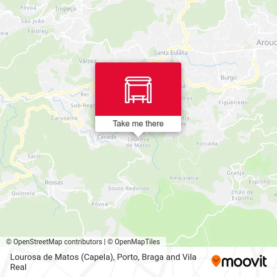Lourosa de Matos (Capela) map
