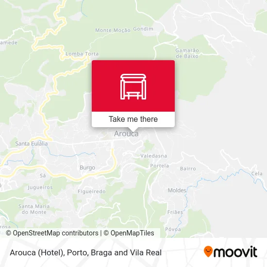Arouca (Hotel) map