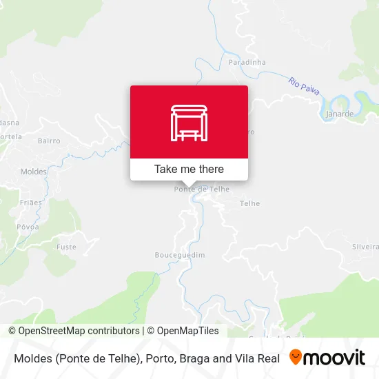 Moldes (Ponte de Telhe) map