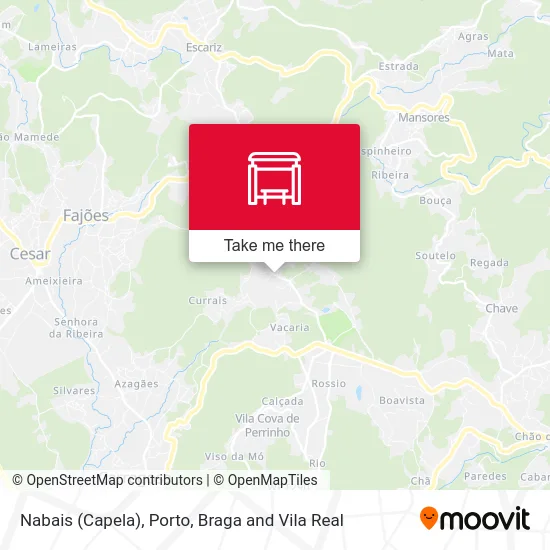 Nabais (Capela) map
