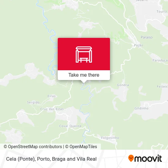 Cela (Ponte) map
