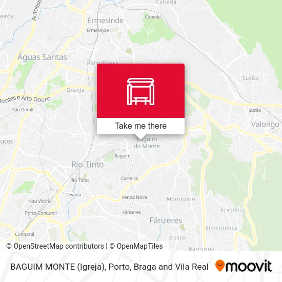 BAGUIM MONTE (Igreja) map