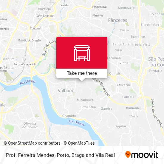 Prof. Ferreira Mendes map