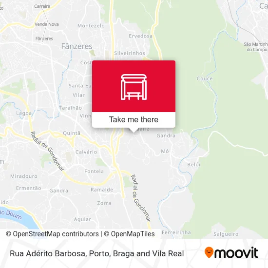 Rua Adérito Barbosa map