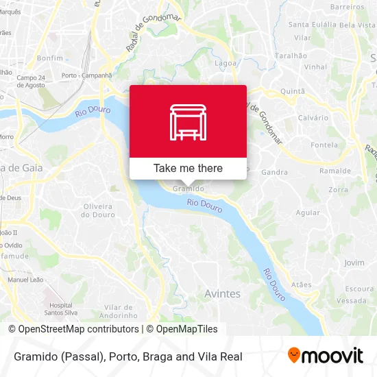 Gramido (Passal) map