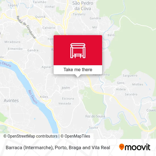 Barraca (Intermarche) map