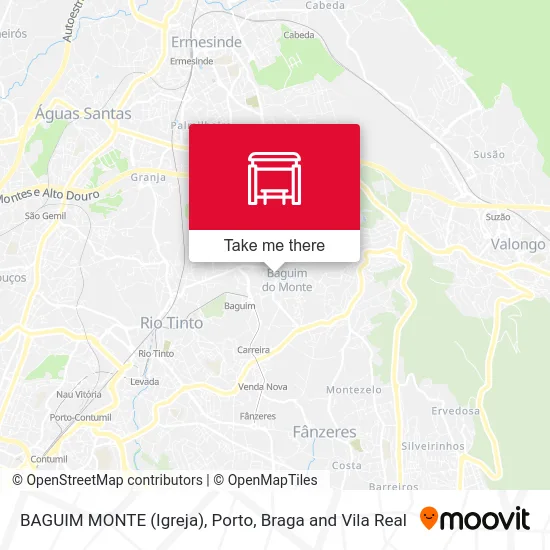 BAGUIM MONTE (Igreja) map
