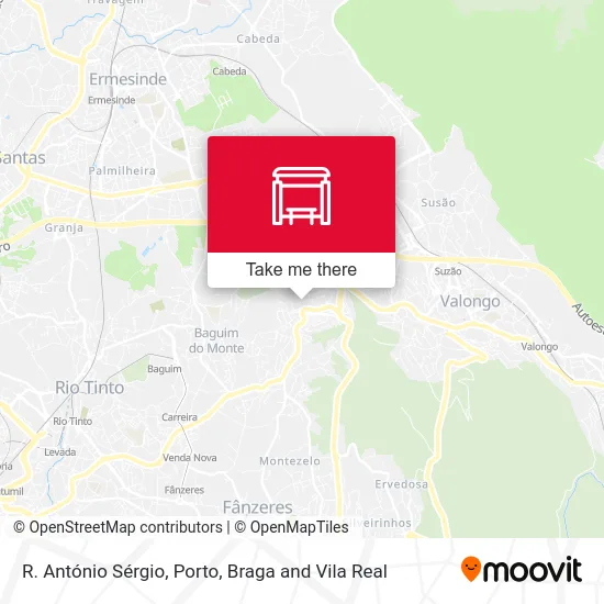 R. António Sérgio map