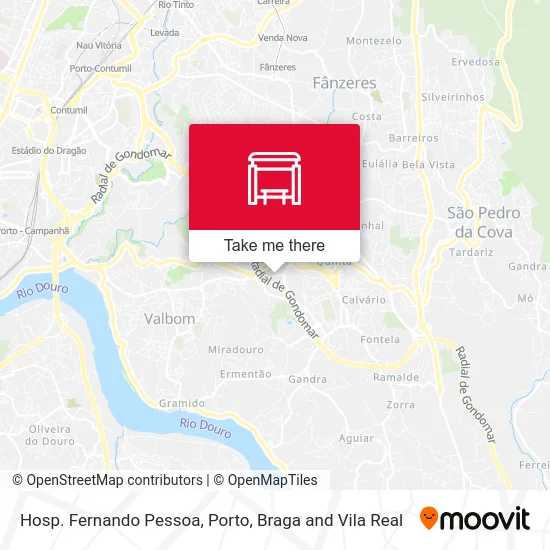 Hosp. Fernando Pessoa map