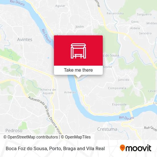 Boca Foz do Sousa map