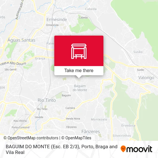 BAGUIM DO MONTE (Esc. EB 2/3) map