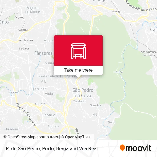 R. de São Pedro map