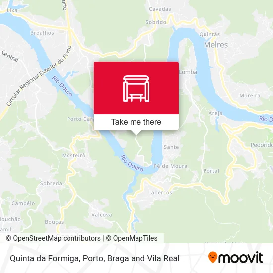 Quinta da Formiga map