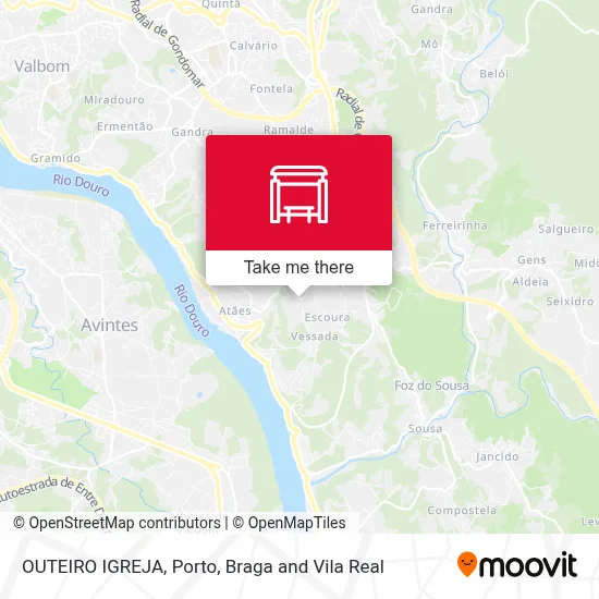 OUTEIRO IGREJA map