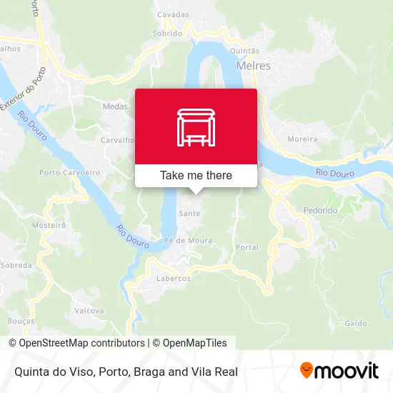Quinta do Viso map