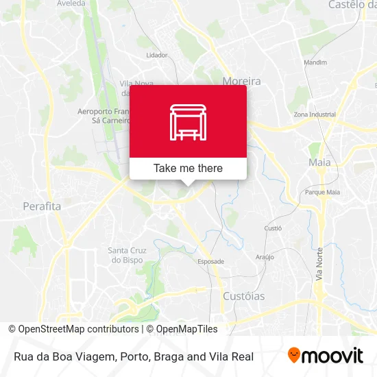 Rua da Boa Viagem mapa