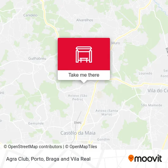 Agra Club map