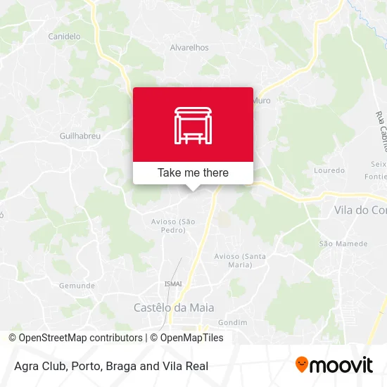 Agra Club map