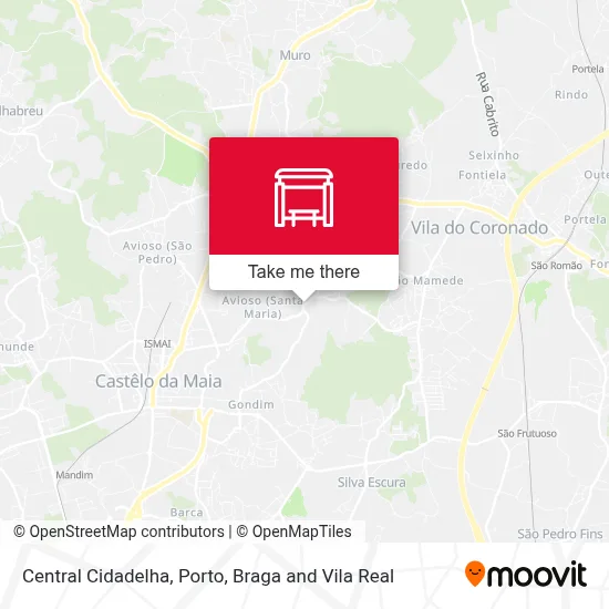 Central Cidadelha map