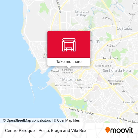 Centro Paroquial map