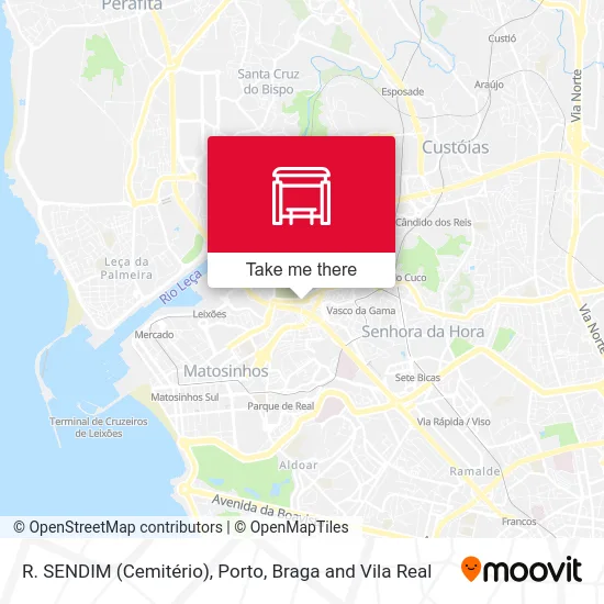 R. SENDIM (Cemitério) map