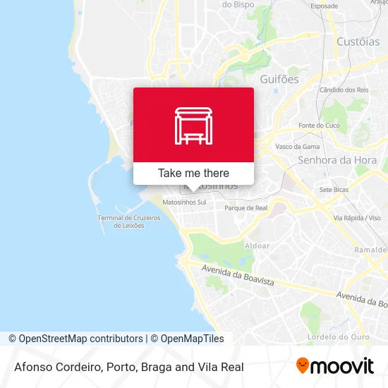 Afonso Cordeiro map