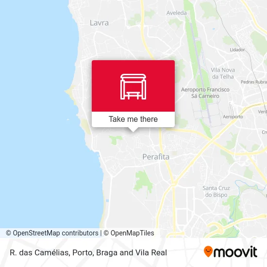 R. das Camélias map