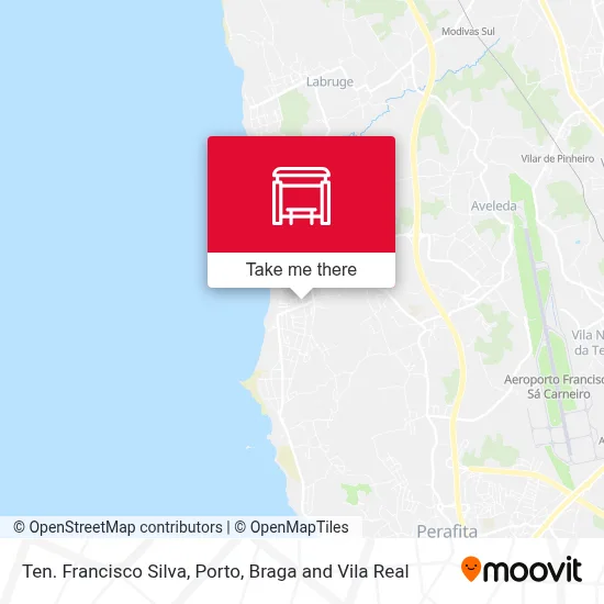 Ten. Francisco Silva map