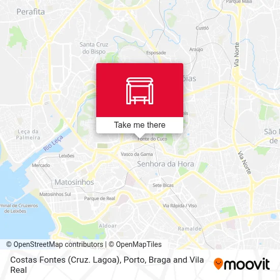 Costas Fontes (Cruz. Lagoa) map