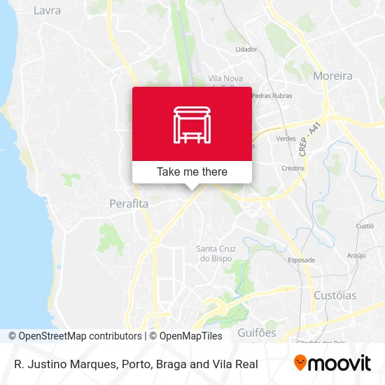 R. Justino Marques map