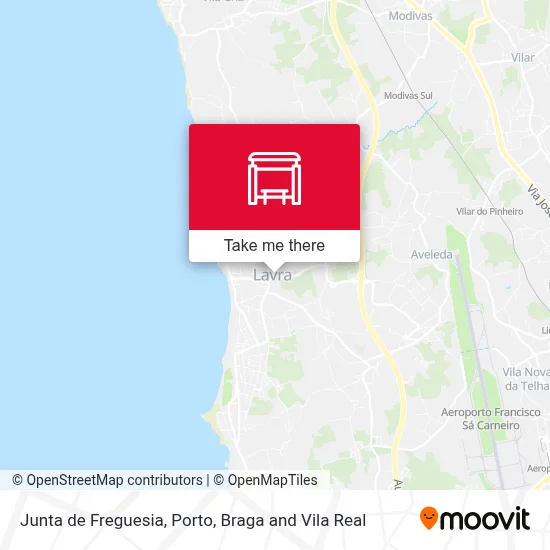 Junta de Freguesia map