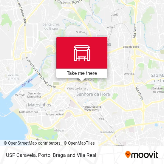 USF Caravela map
