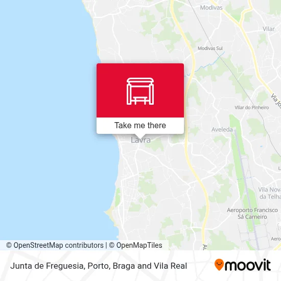 Junta de Freguesia map