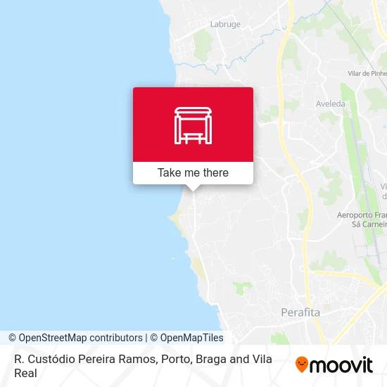 R. Custódio Pereira Ramos map