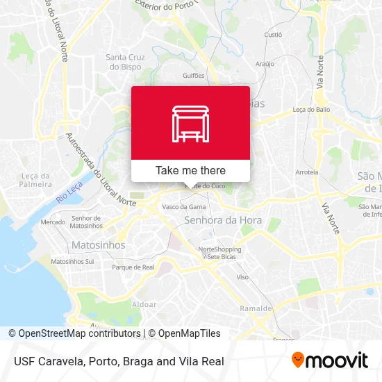 USF Caravela map