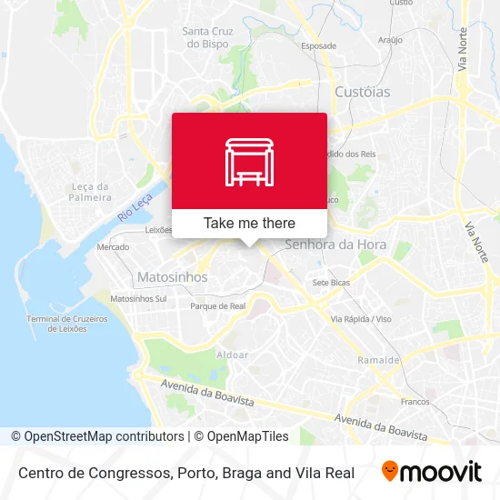 Centro de Congressos map