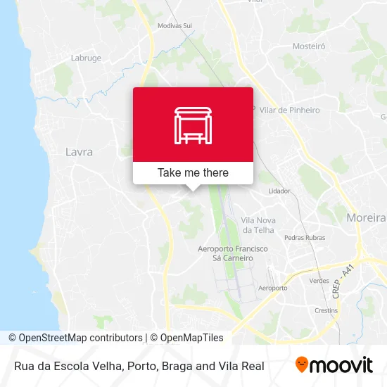 Rua da Escola Velha map