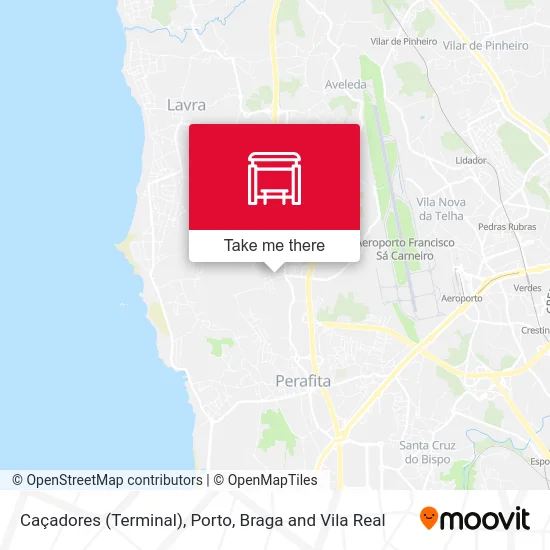 Caçadores (Terminal) map
