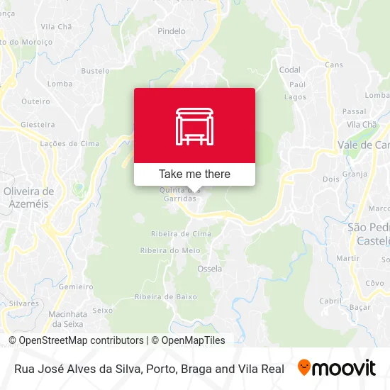 Rua José Alves da Silva map