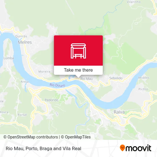 Rio Mau map