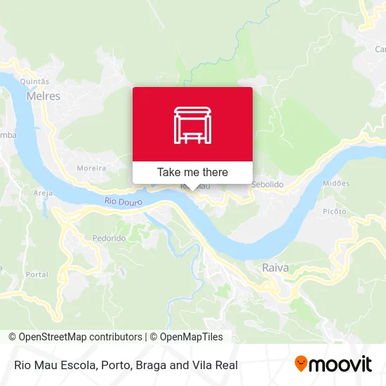Rio Mau Escola map