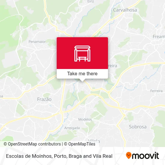 Escolas de Moínhos map