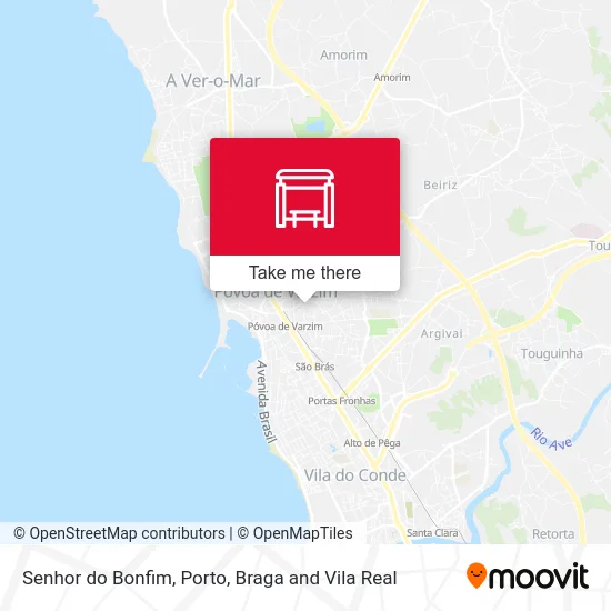 Senhor do Bonfim map