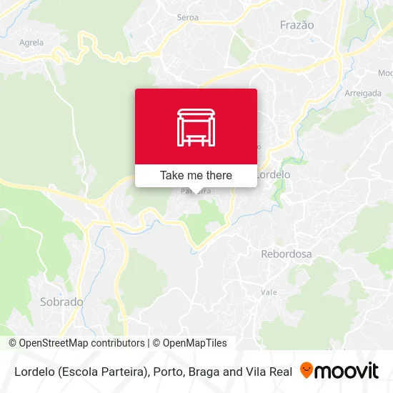 Lordelo (Escola Parteira) map