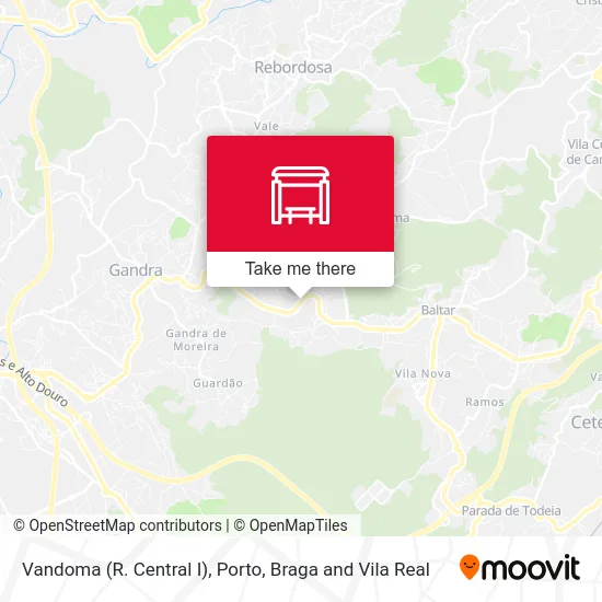 Vandoma (R. Central I) map