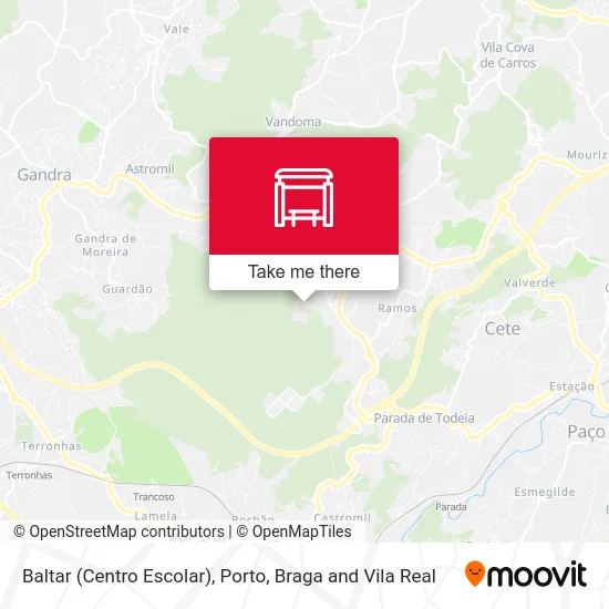 Baltar (Centro Escolar) map